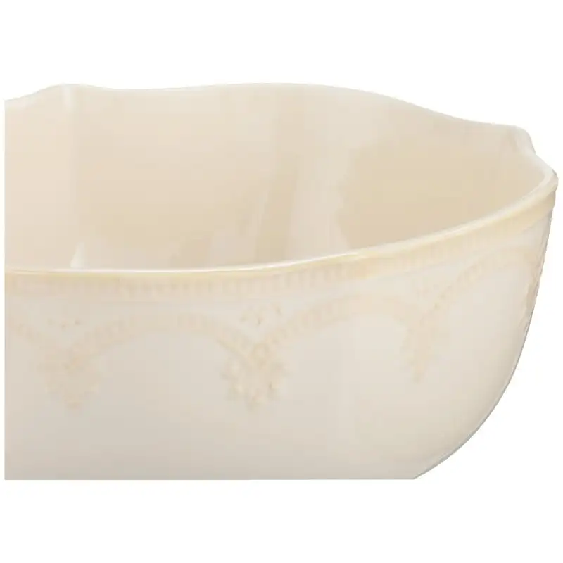 

Lace 10-Inch Serving Bowl, Linen