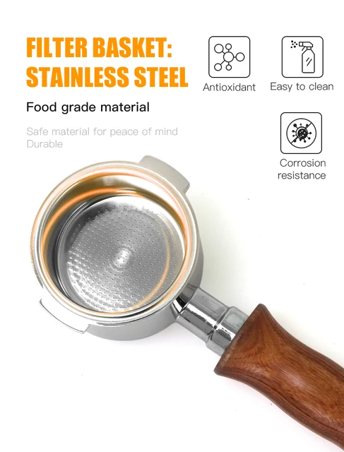 Breville Espresso Machine Accessories 51mm Bottomless Portafilter