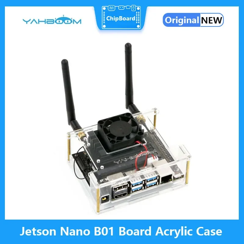 Custodia In Acrilico Jetson Nano Board Senza Staffa Per Fotocamera Per Jetson Nano 4G/2Gb/Sub