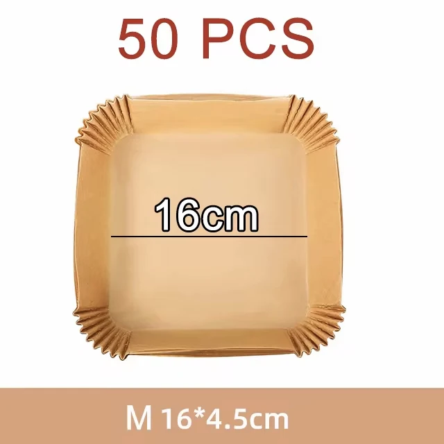 Premium Oil-Proof Disposable Square Baking Paper Liners