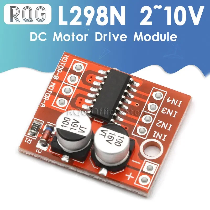 DC Motor Drive Module Reversing PWM Speed Dual H Bridge Stepper Motor Mini Victory L298N stepper motor driver,dc motor driver