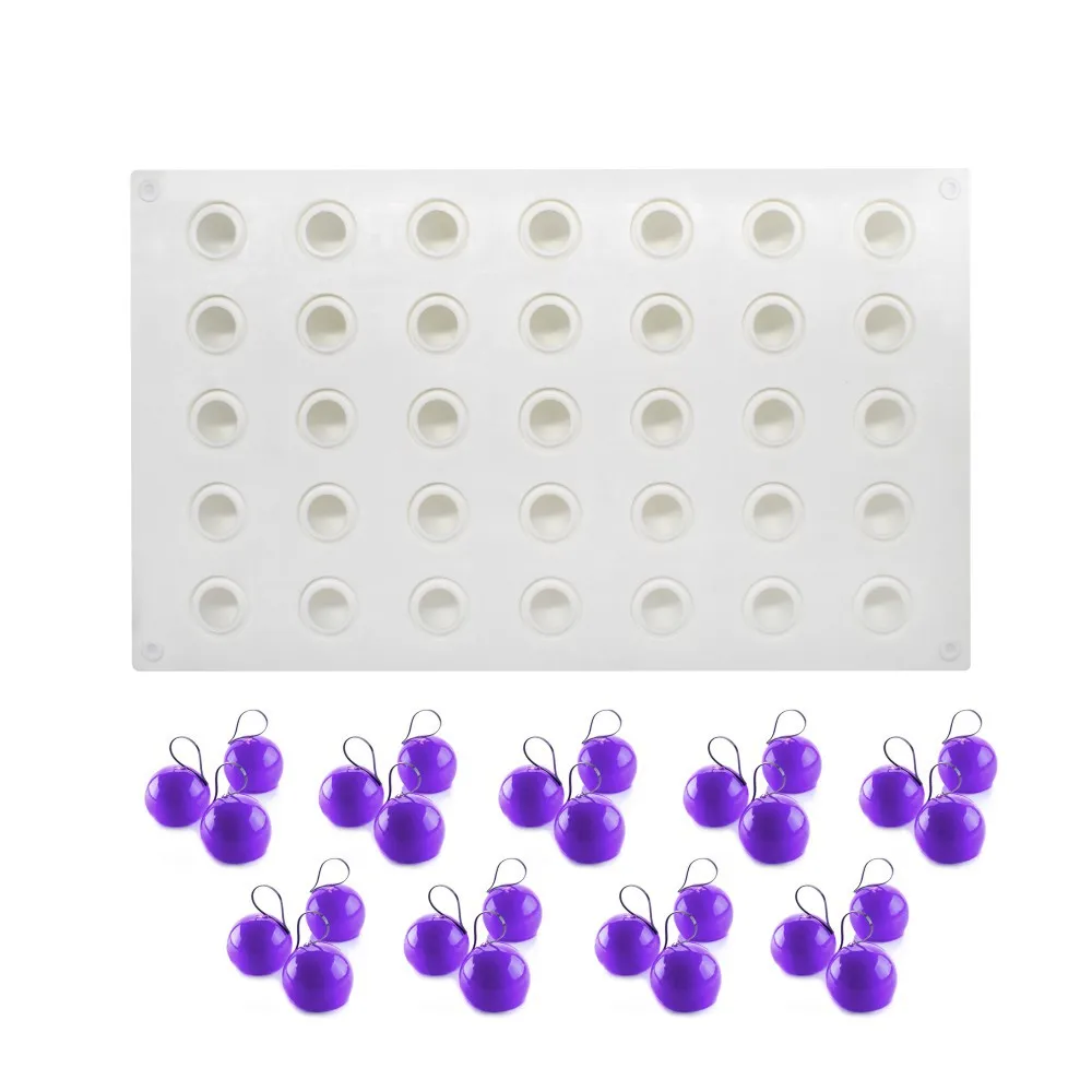 

35 Cavity Silicone Cake Molds Mousse Dessert Filling Baking Tools Ice Cube Tray Cake Decorating Tools Chocolate Mould