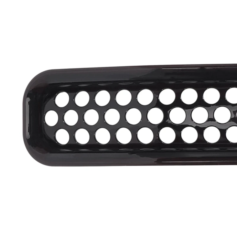 Honeycomb Mesh Front Grill Inserts Kit Accessories For 1997-2006 Jeep Wrangler TJ & Unlimited (7PCS)