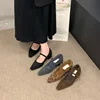 Casual Women's Low Heels Mary Jane Shoes New 2025 Fashion Shallow Comfortable Straps Leopard Walking Party Loafers Ladies Shoes 3