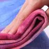 Yoga Towel Sweat Absorption Extra Soft Non-Slip Non-Fading Superfine Fiber Workout Towel Yoga Mat with Anti-slip Grip Dots 5