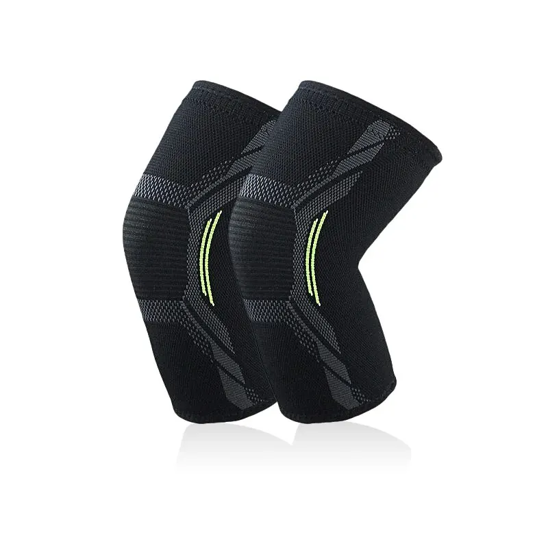 Single Knitted Nylon Sports Knee Pad Riding Running Basketball Skipping Rope Protective Gear