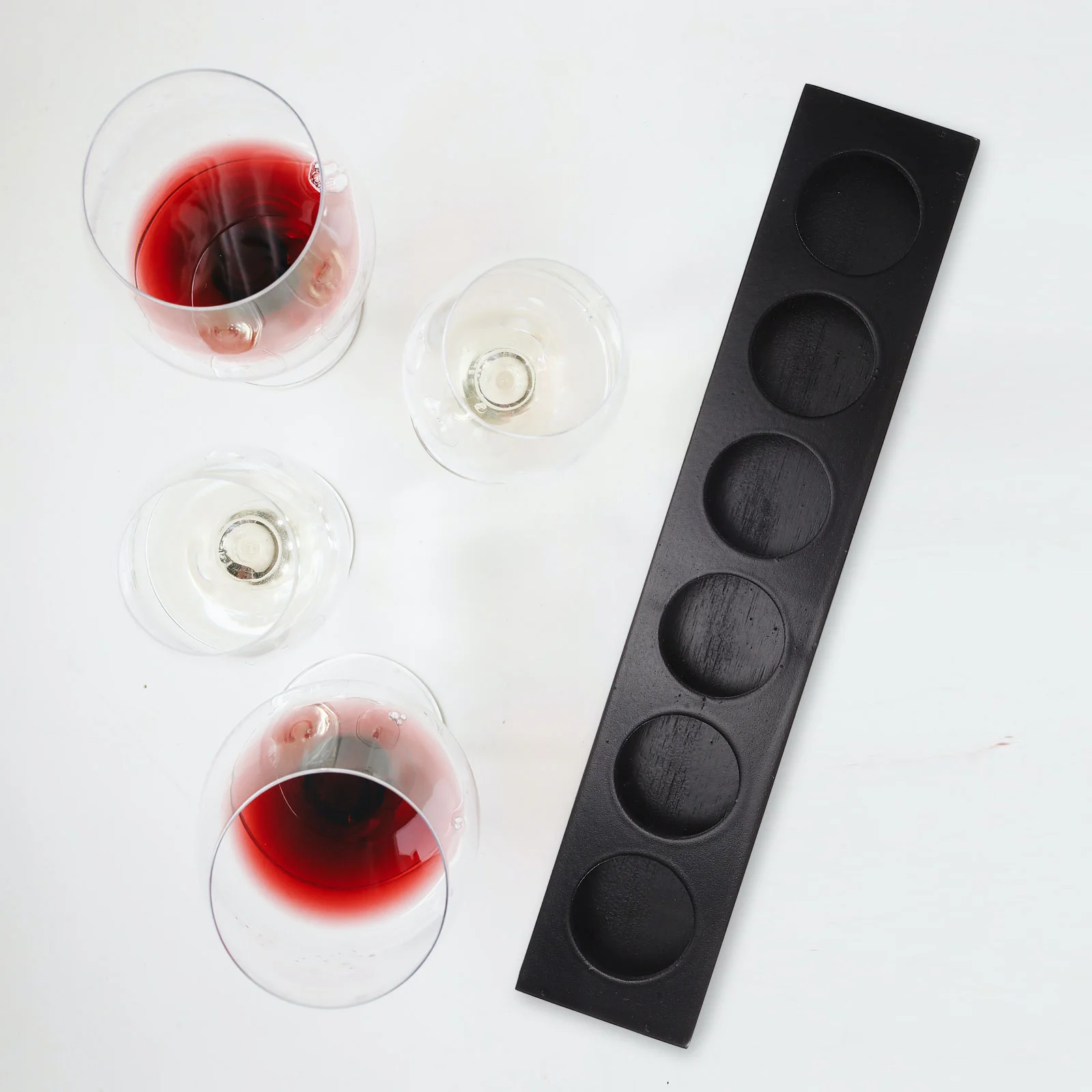 Shot Glass Cup Holder Wooden Glasses Server Tray 3100X600X450CM Cups Display