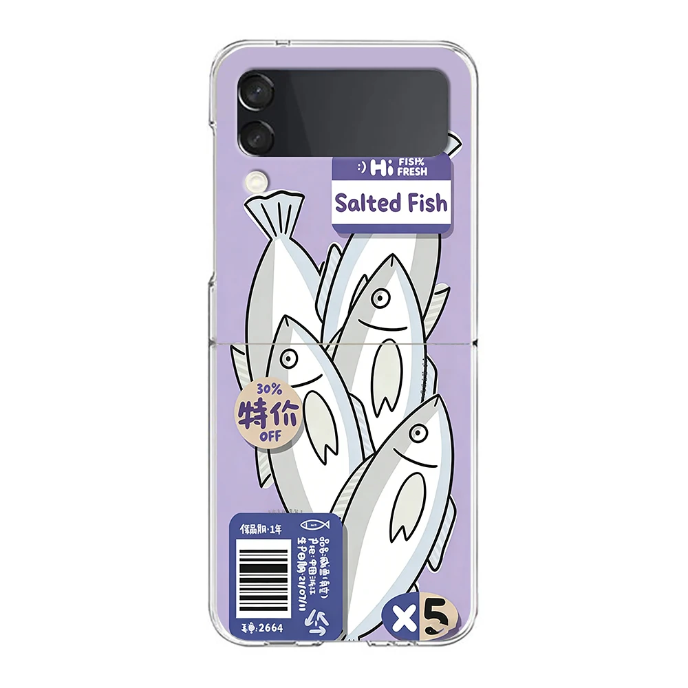 Crystal Clear Folding Phone Protective Cover - Durable Hard Shell with Discounted Price
