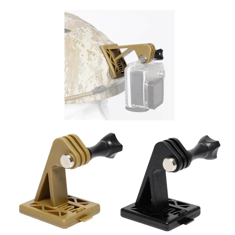 

Lightweight Tactical Standard Helmet Mount Adapter Base Bracket for Gopro Cameras Sports Caps Helmet Fixing Adapter