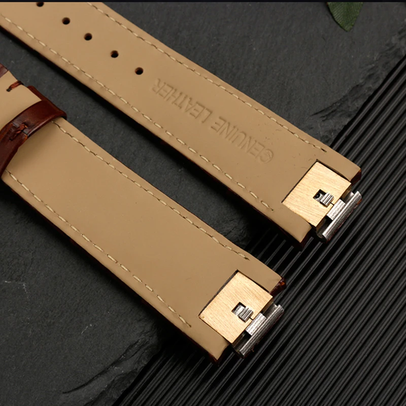 For LV Watch Raised Mouth for Louis Vuitton Tambour Series Q1121 Dedicated  Watchband Men Women Q114k Genuine Leather Watch Strap - AliExpress