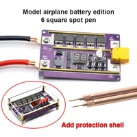 K100 Spot Welder 12V Double Pulse Automatic Spot Welder Machine Touch Welding Control Board 0.05-0.3mm DIY Kit for 18650 Battery 1