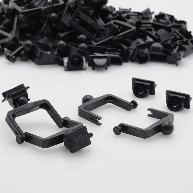 100X Supporto Per Articolatore Monouso In Plastica Dentale Supporto Per Morso Di Bocca Articolatore Dentale Strumenti Di Laboratorio Per Studio Nero