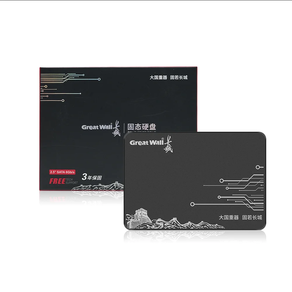 SSD Drive Internal 2.5 Hard Disk 120GB 240GB 1TB 512GB 128GB 256GB HD SATA 4TB SSD Internal Hard Drive for Laptop PC Great Wall