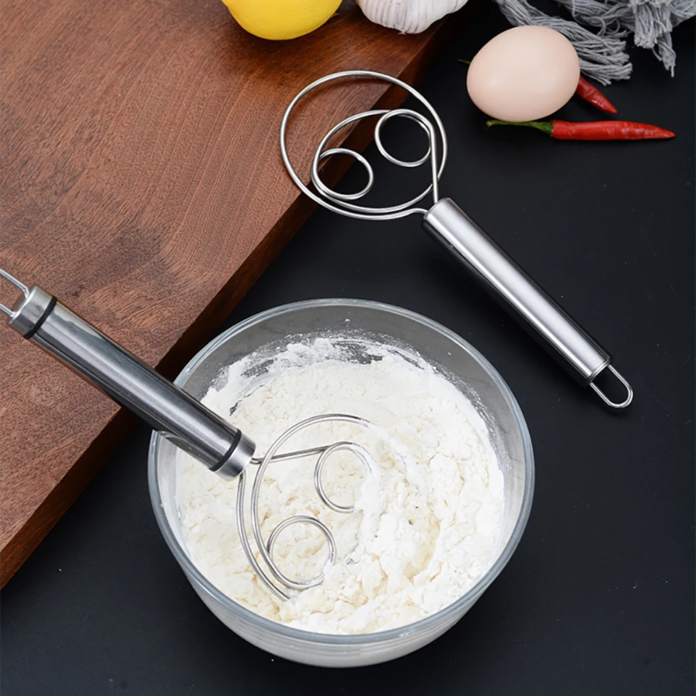 Frusta per pasta danese in acciaio inossidabile stile olandese impastatrice  per pane sbattitore per uova strumenti per impastatrice accessori per la  cottura fai da te