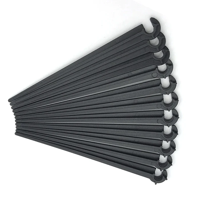 10/50/100Pcs 11cm Plastic Fixed Stems Support Holder for 4/7 Drip Irrigation Water Hose for 4/7mm Drip Tubing