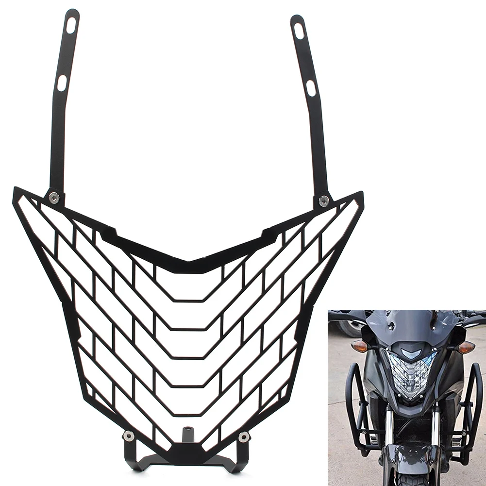 

CB500X Motorbike Stainless Headlight Mask Guard Grille Cover Protector Grill For Honda CB 500 X 2016 2017 Black