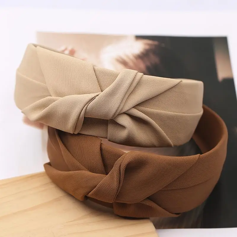 Vintage-Inspired Soft Knotted Headbands