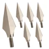 TOPARCHERY 6 12 24 Pcs 6.7 Inch Aluminum Crossbow Arrows Bolts with Replaceable Hunting Tips 4