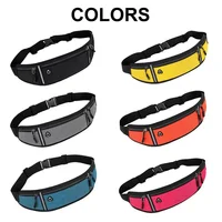 Sac de ceinture de sport professionnel pour hommes et femmes, étui pour téléphone portable, poudres cachées, sacs de sport de gym, pack de course 5