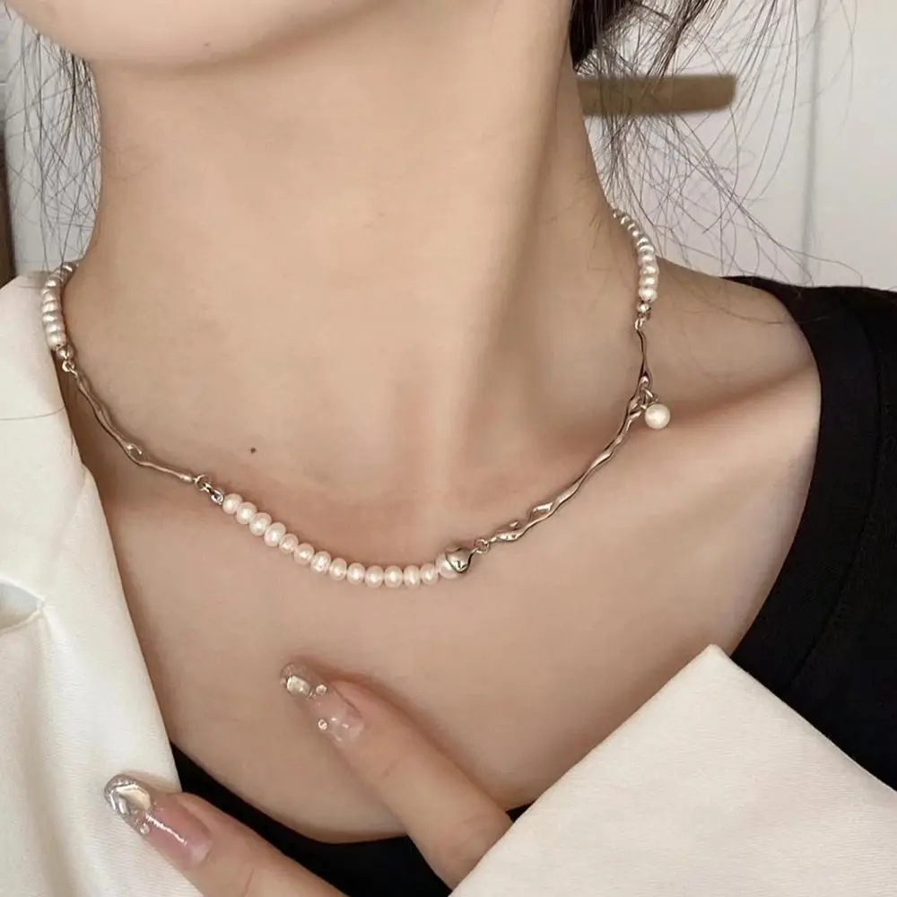 

Irregularity Pearl New Design Lady Necklace