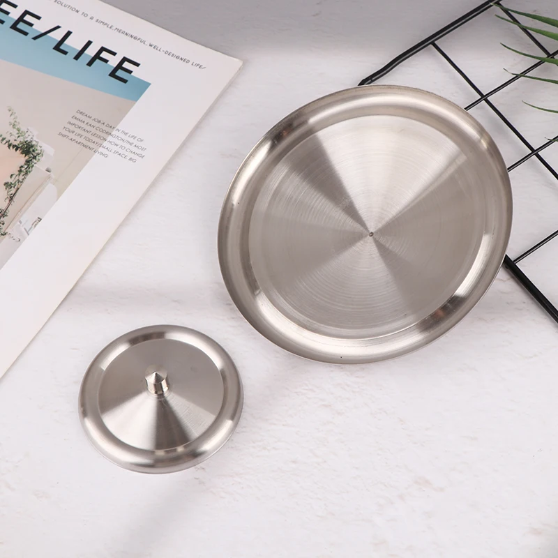7,5/14 CM Edelstahl Auslaufsicher Tasse Deckel Langlebig Staub-proof Becher Abdeckung Trinken Tasse Deckel Küche frisch Halten Abdeckung – Detail 13