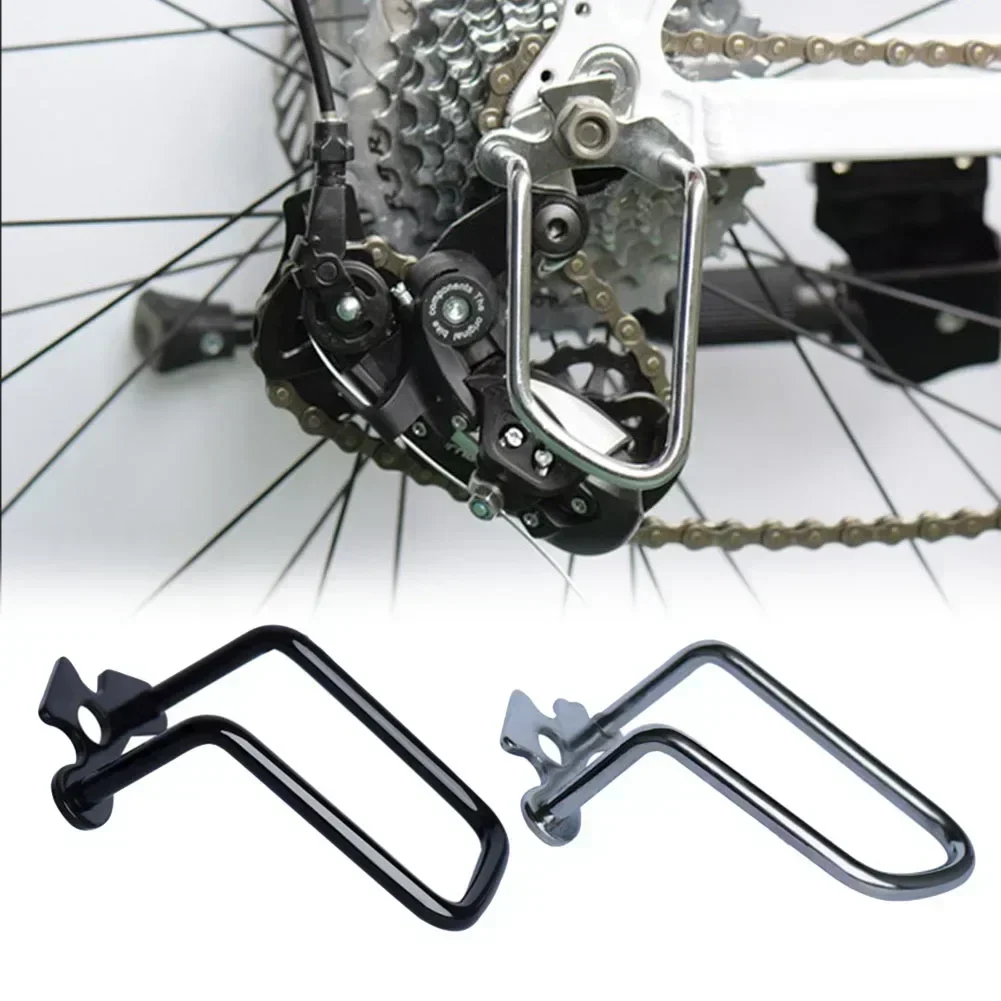Stainless Steel Derailleur Protector MTB Protective Road Bikes