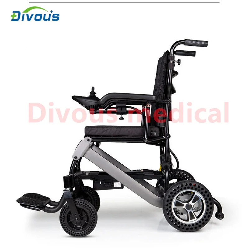 Hot Selling lightweight Folding Handicapped Elderly Electric Power motorized Wheelchair
