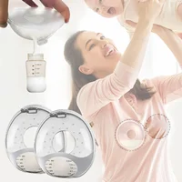 Silicone Mother's Milk Collector With Scale Wearable Anti Spill Breast Pads Nipple Pain Protector Maternity Breastfeeding 1