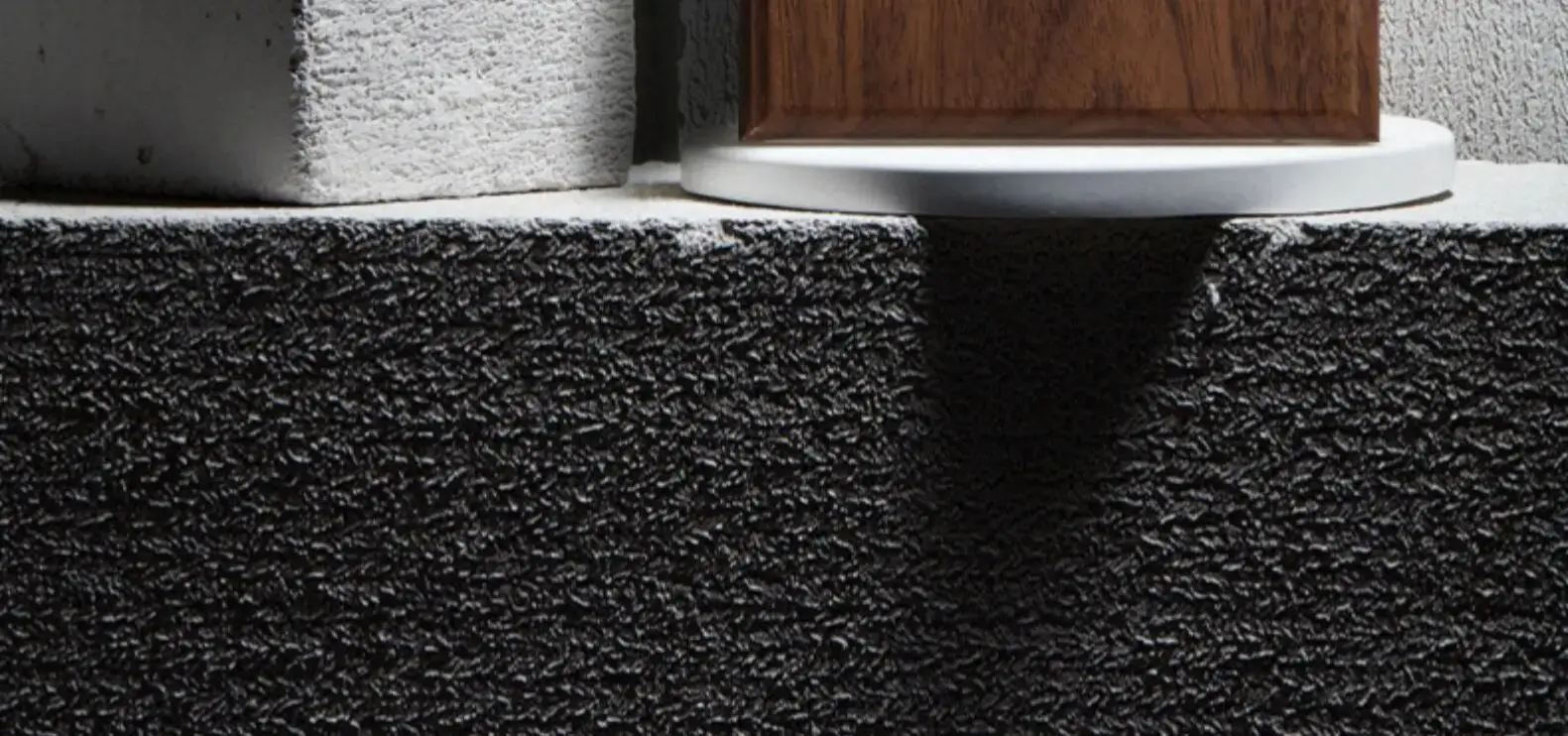 black walnut wood wall switch front view