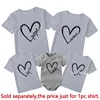 Papa Mama Family Matching Outfits Daddy Mom Kids T-shirt Baby Bodysuit Family Look Father Son Clothes Father's Day Gift 5