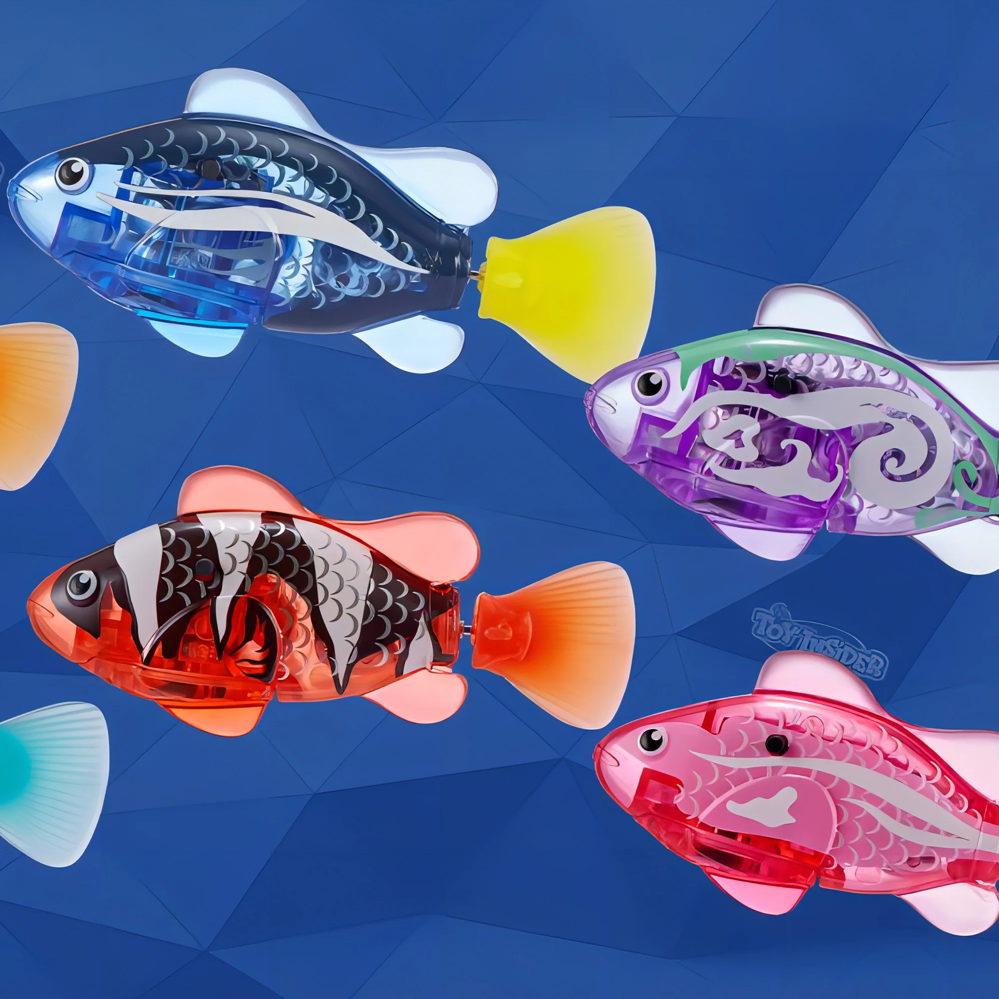 Cat Toy Cat Fish with Touch Sensors, Activates Automatically In Water Fun Battery-Powered Fish for Cats Pool Toys - Image 3
