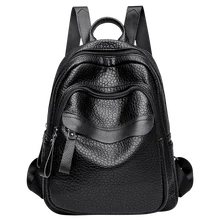 접합 소 가죽 브랜드 여성 클래식 배낭 럭셔리 여행 배낭, 패션 학교 가방 여자 Mochilas feminina