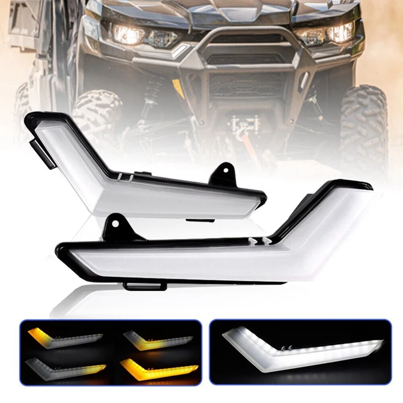 Turn Signal LED Turn Signal With Yellow Flashing Lights For Can-Am Defender 2020