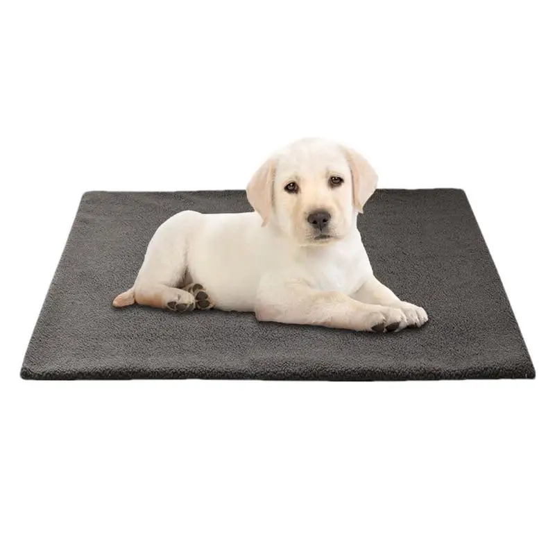 

Self Heating Dog Pad Washable Puppy Blanket Warm Thermal Kitten Pad Self Warming Cat Sleeping Bed Indoor Outdoor Pet Supplies