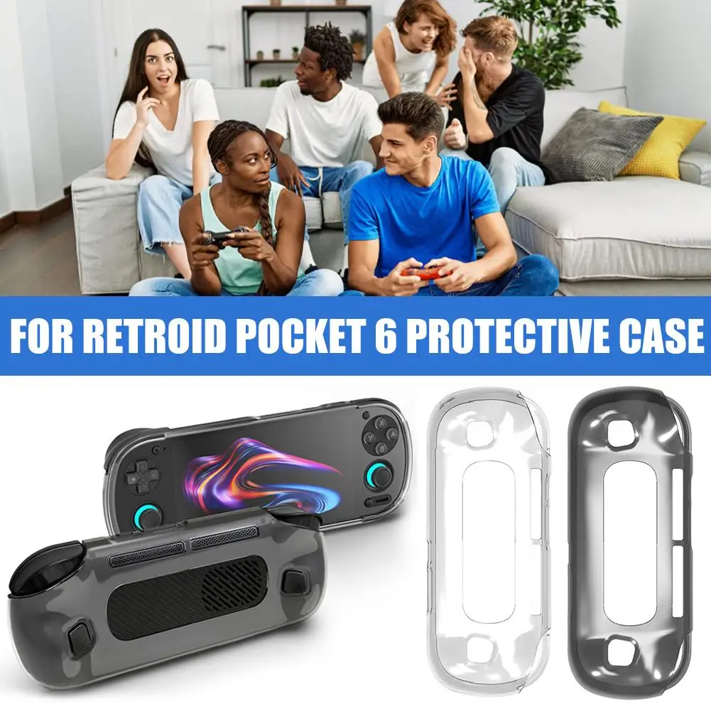 Transparent TPU Shockproof Protective Case