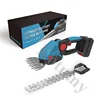2 In 1 Cordless Electric Hedge Trimmer Rechargeable Handheld Household Lawn Shrub Weeding Pruning Mower Garden Tools 3