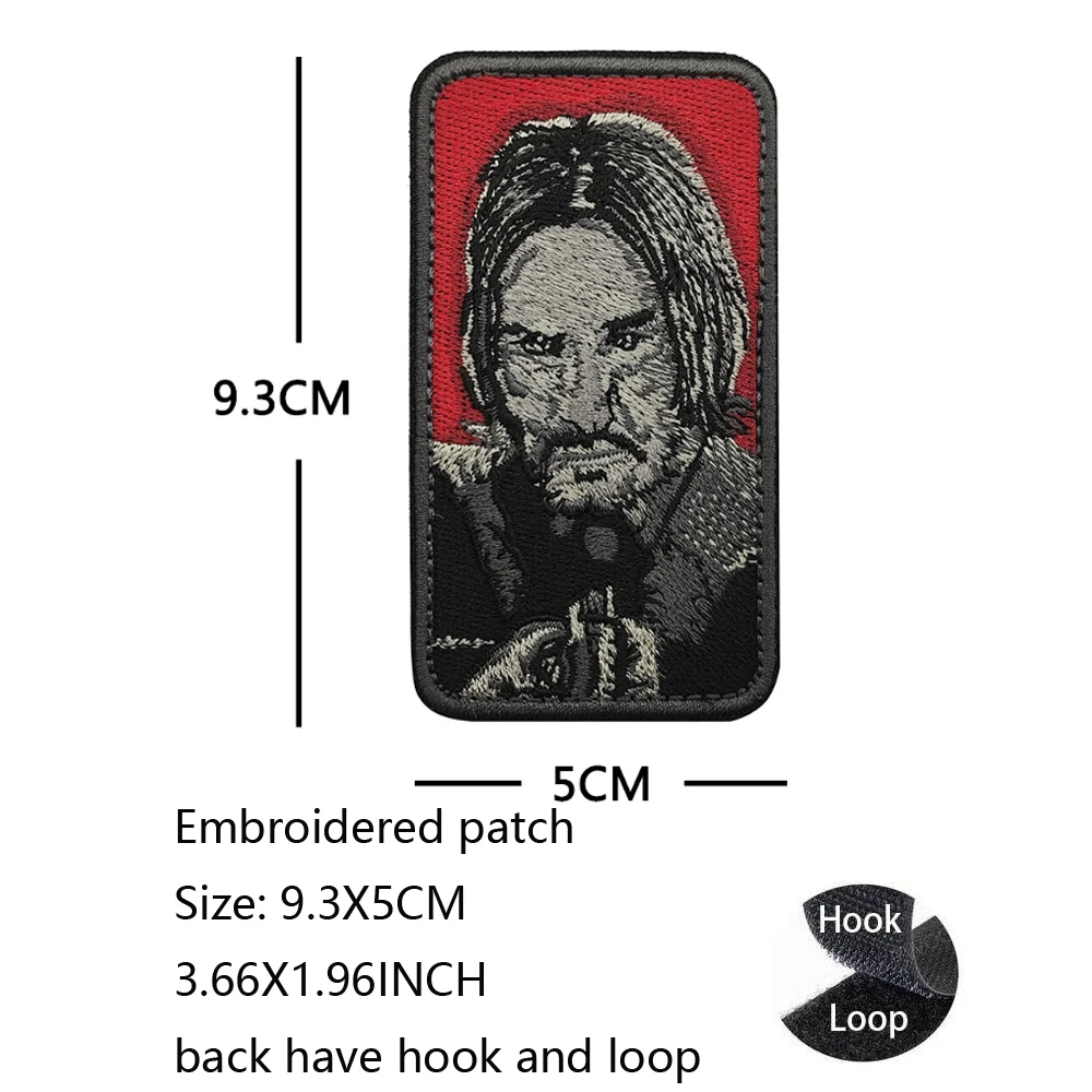 New Baba Yaga Stickerei Magic Badge Frontier Beobachtung Forwardu Stirnband, russischer Kriegs gott, Kamera tasche Rucksack Patches – Detail 5