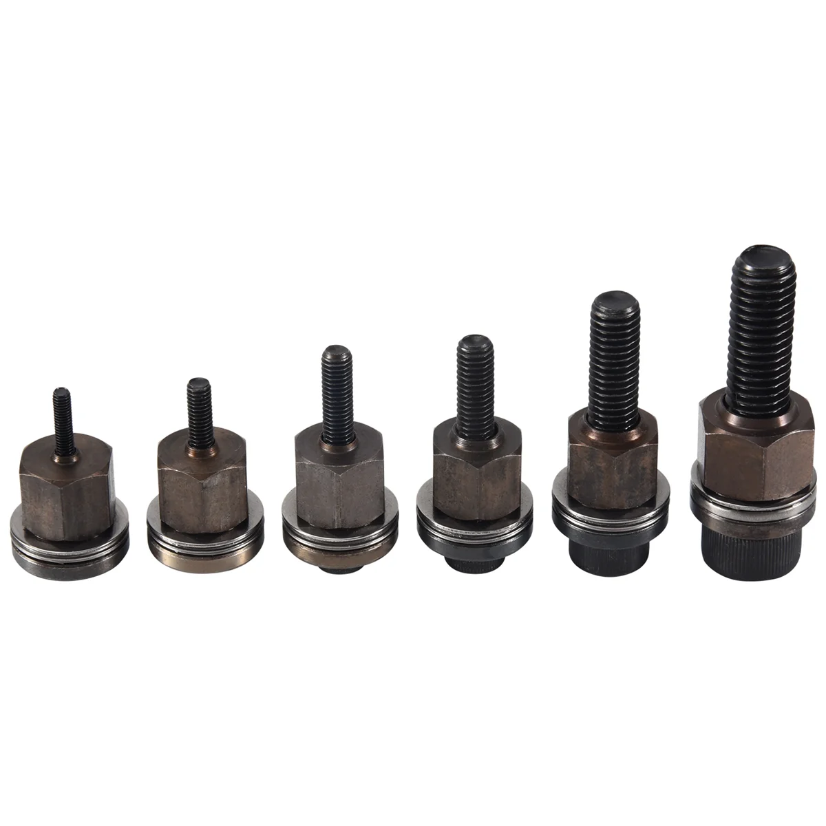 Écrous à tête d'écrou à rivets manuels, Installation Simple, outil de rivetage manuel, accessoire pour écrous M3 M4 M5 M6 M8 M10 6 pièces
