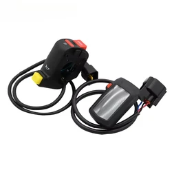 Enhanced Handle Switch & Digital Speedometer for Electric Bikes - Features Odometer, Hour Meter, & Timer (Handle switch Speedo)