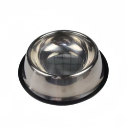 Durable Stainless Steel Pet Feeding Bowl - Easy to Clean, Available in 6 Sizes (26cm)