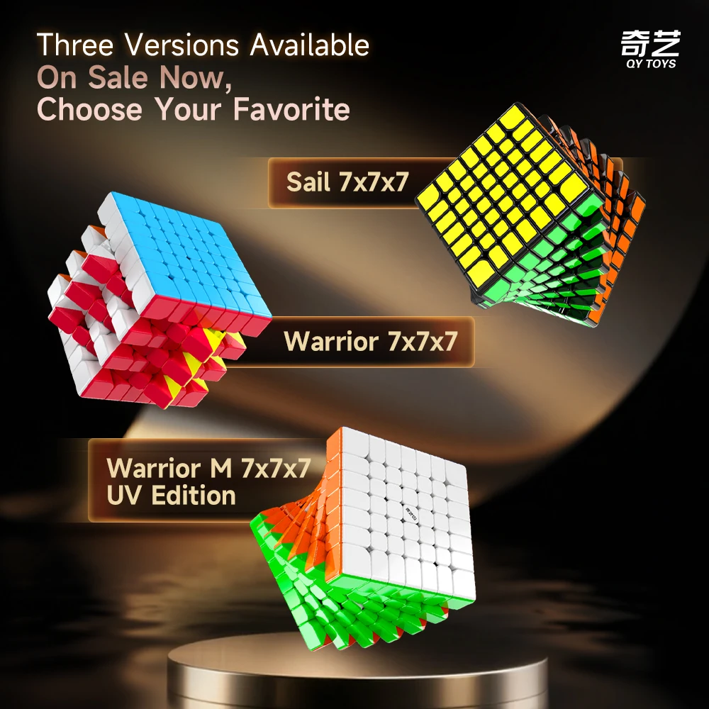 Enhanced Stickerless 7x7 Professional Speed Cube Puzzle
