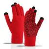 Winter Men's and women's Knit Touchscreen Gloves Warm Touch Gloves Anti-slip Gloves for Adults 2