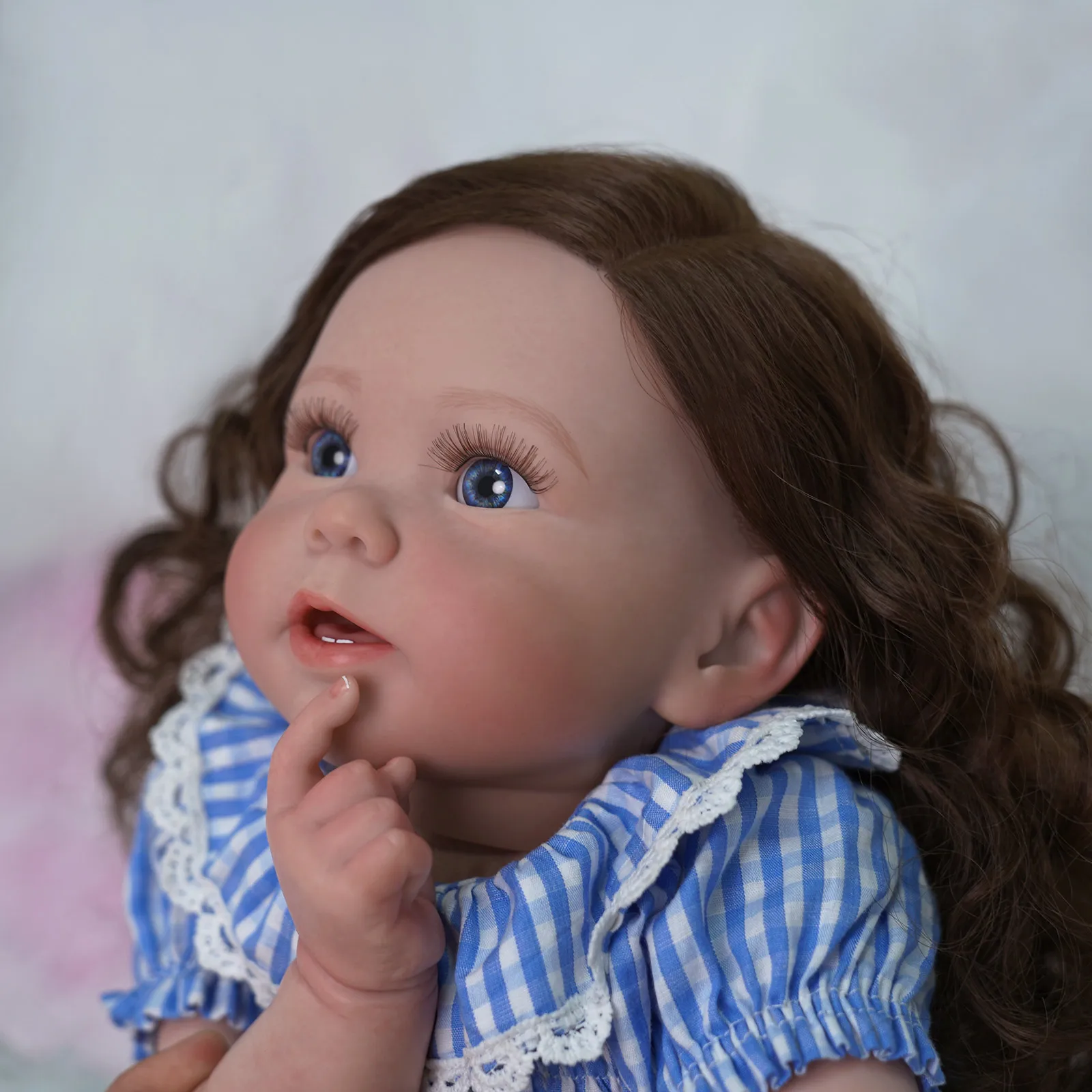 

Babeside 51cm Finished Bebe Reborn Doll Toddler Toy Stella Princess Vinyl Clothes Body Adorable Lifelike Baby Christmas Gift