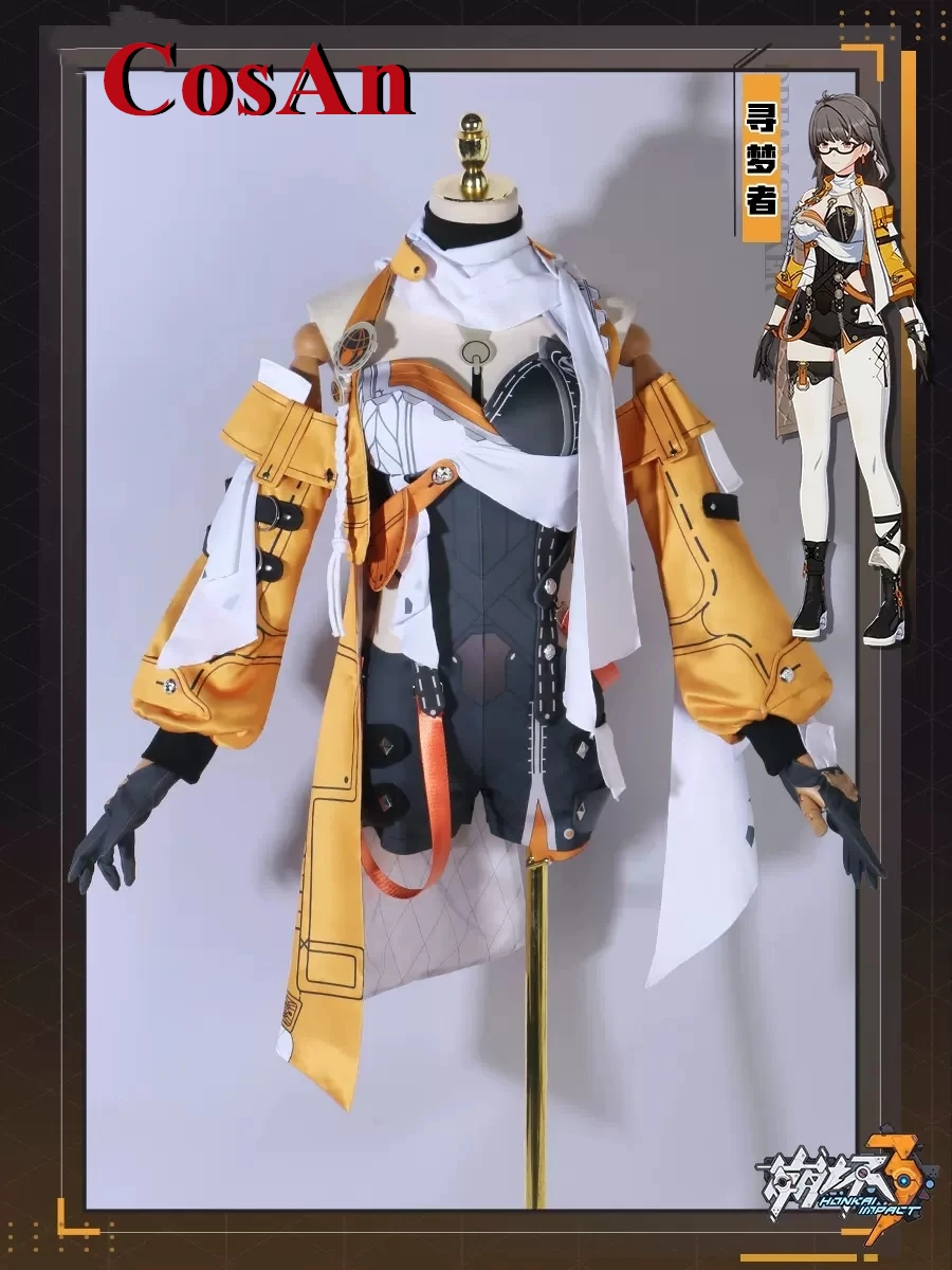 

CosAn Honkai Impact 3 Partes Secunda Dream-Seeker Cosplay Costume Gorgeous Elegant Activity Party Role Play Clothing