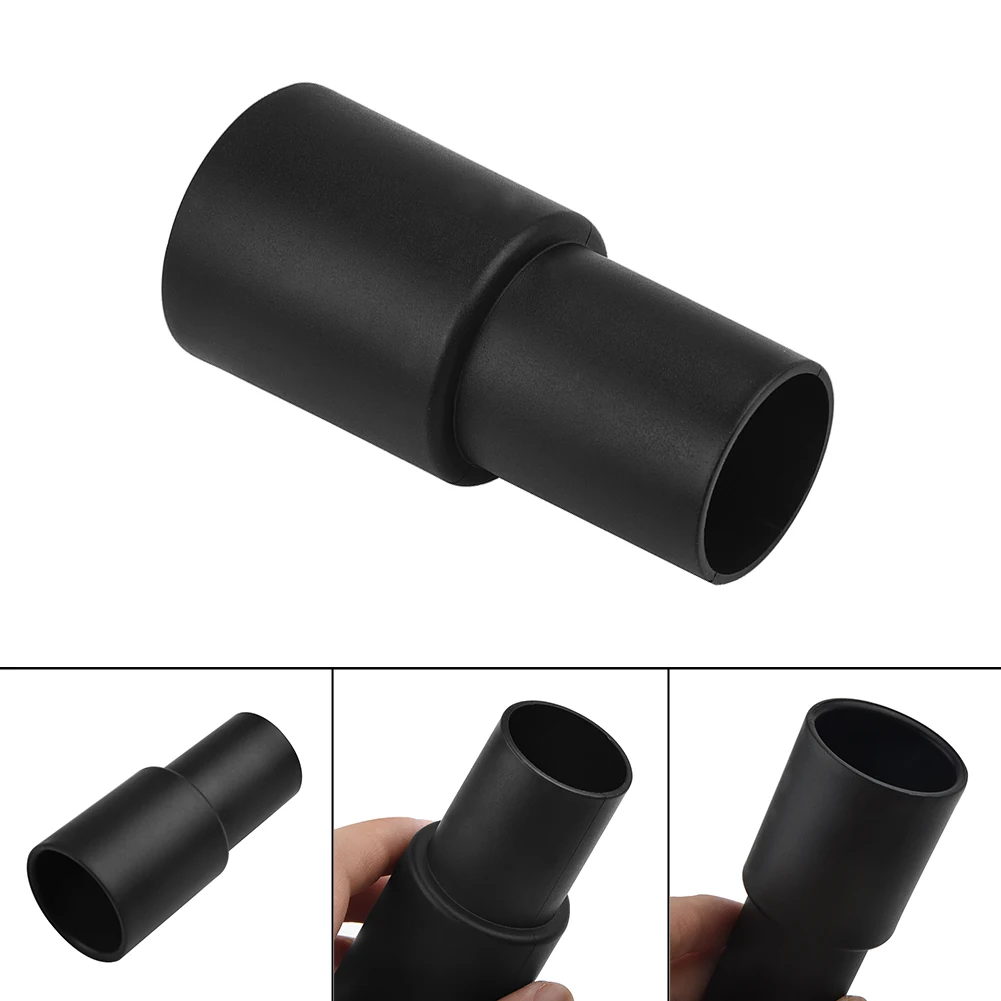 Plastic 75mm Adapter Attachments Connecting Black Vacuum Cleaner Hose Converter For 32mm to 35mm 32-35mm Useful