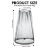 Outdoor Fishing Anti Mosquito Insect Garden Beekeeping Hat Camping Bug Mesh Head Net Face Protector Hats Fishing Nets 2