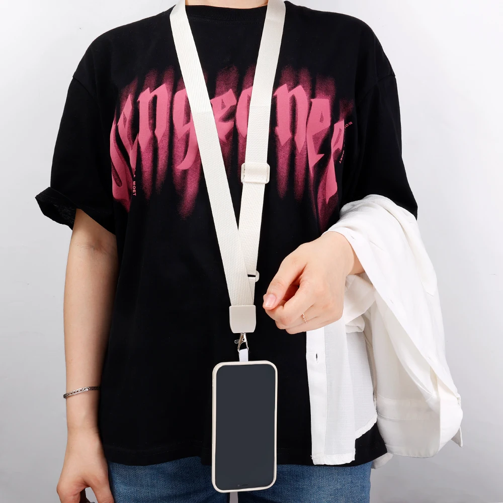 Универсальный ремешок на шею для карт со съемной сменной расширенной веревкой для детей взрослых пожилых людей ремешок для телефона с защитой от потери