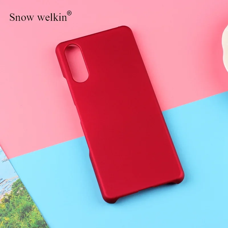 Sleek Matte Hard Plastic Case Cover for Sony Xperia - Durable Protection and Stylish Design
