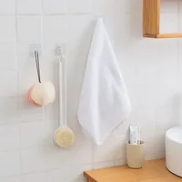 5-50pcs Transparent Self Adhesive Hooks Door Wall Mounted Hanger Hook Suction Heavy Load Rack Kitchen Bathroom Organizer Holder 4