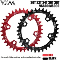 Plateau de vélo 96BCD rond/ovale 30t 32t 34t 36t 38t 40t 42t 44t 46t 48t 50t 52t, roue de vélo de montagne ultralégère et étroite 1